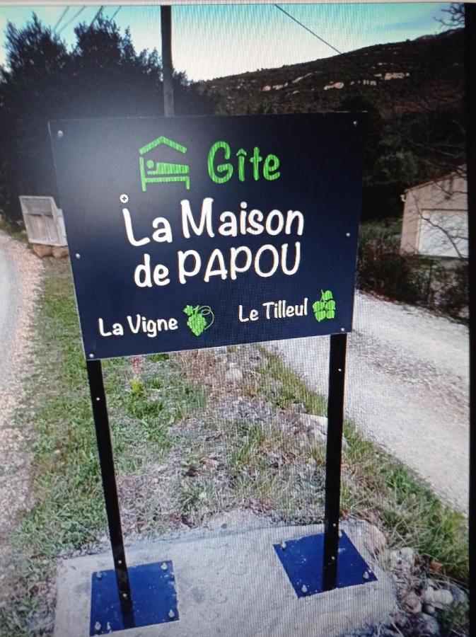 La Maison De Papou La Vigne A Nans Les Pins 83860 Dış mekan fotoğraf